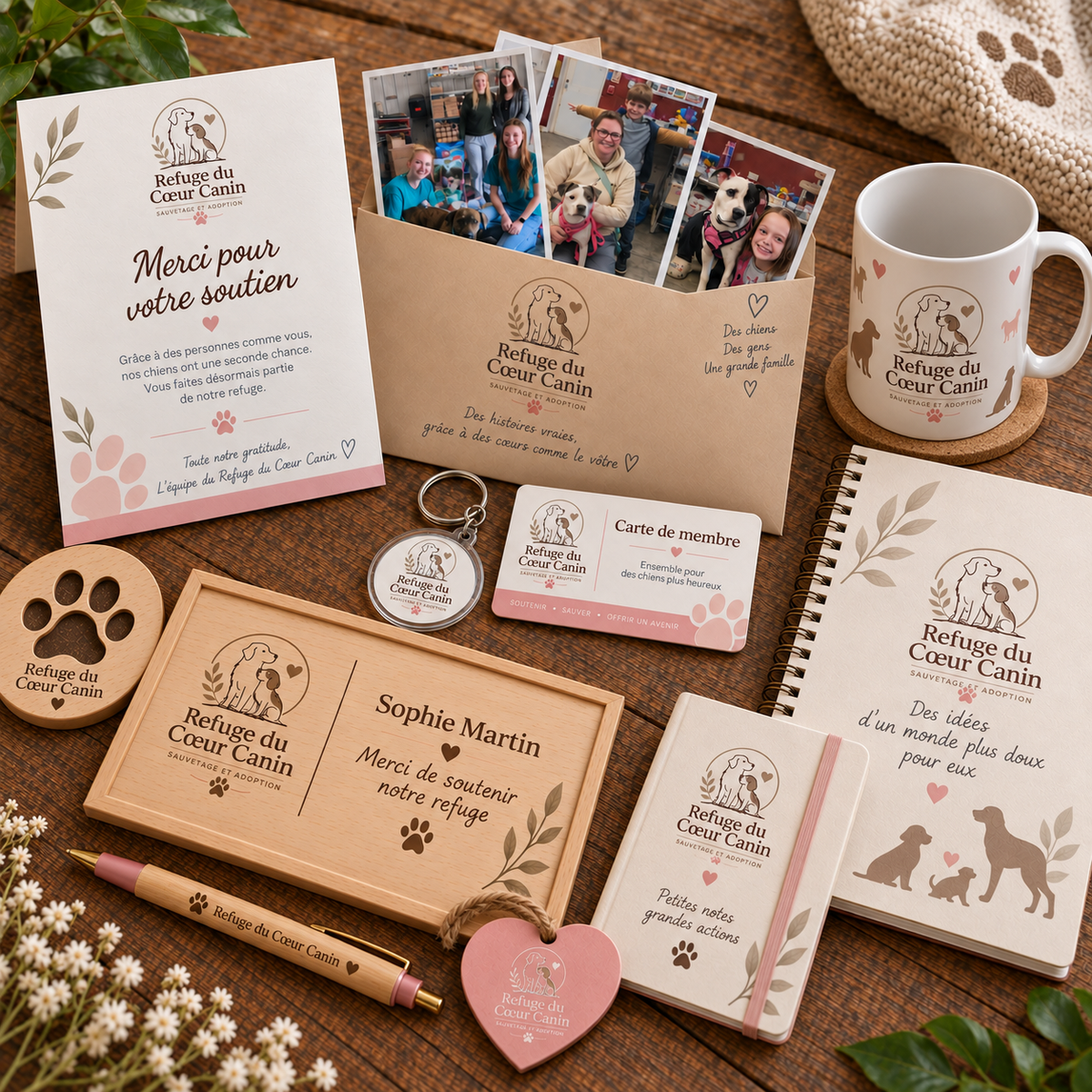 Faire un don et recevoir des cadeaux